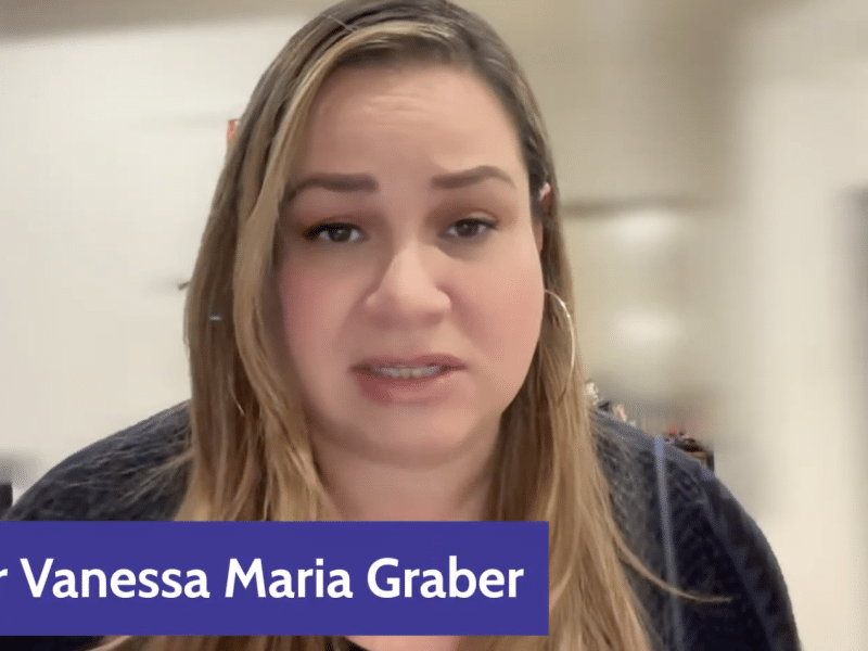 Reporter Vanessa Maria Graber