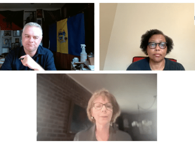 Larry McGlynn, Denise Clay-Murray, and Lisa Haver