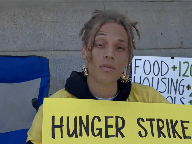 Erica Brown hunger strike