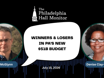 Philadelphia Hall Monitor livestream on PA budget
